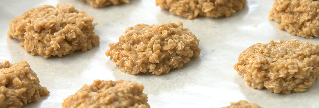 No-bake Peanut Butter Cookies