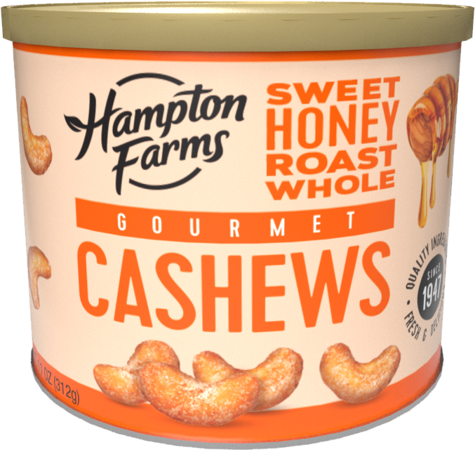 Gourmet honey roasted nut mix cashews is not halal